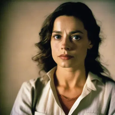 The actress portrayed an indifferent character who showed no emotion throughout the movie.
