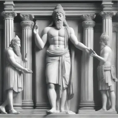 The god of indifference remained neutral and uninvolved in the conflicts between other deities.
