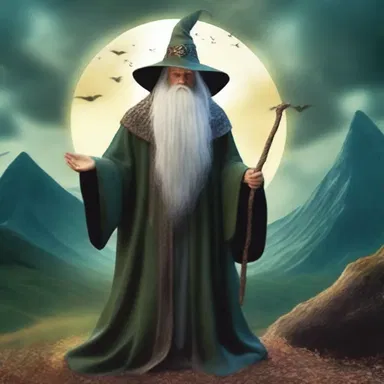 The wizard in the fantasy novel was portrayed as an indifferent character, not showing much concern for the fate of the realm or its inhabitants.