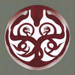 A high-resolution digital art image representing the Hydra symbol