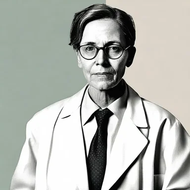 The novel features a pathologist character who unravels the mysterious cause of death.