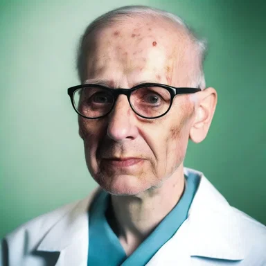 The novel features a pathologist character who unravels the mysterious cause of death.