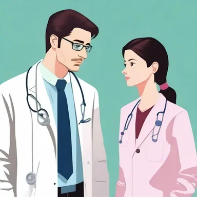 The pathologist falls in love with a fellow doctor while working on a complicated case together.