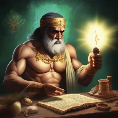 According to ancient mythology, the pathologist deity possesses the power to cure any illness with their diagnostic abilities.