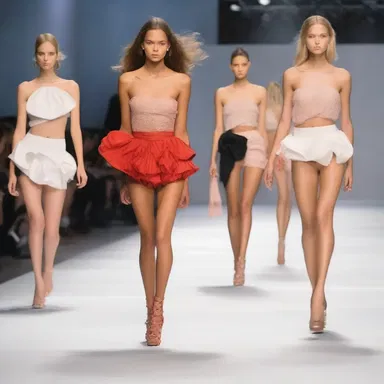 The fashion show turned into a balagan when the models started falling on the runway.