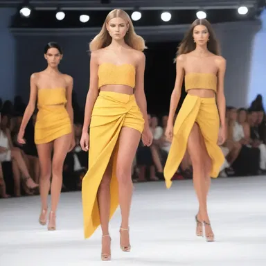 The fashion show turned into a balagan when the models started falling on the runway.