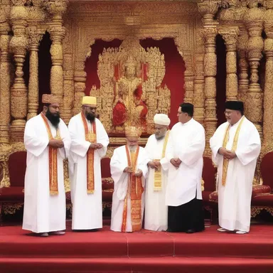 The religious ceremony became a balagan when the speaker's microphone stopped working.