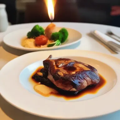 The romantic dinner turned into a balagan when the chef accidentally burned the meal.
