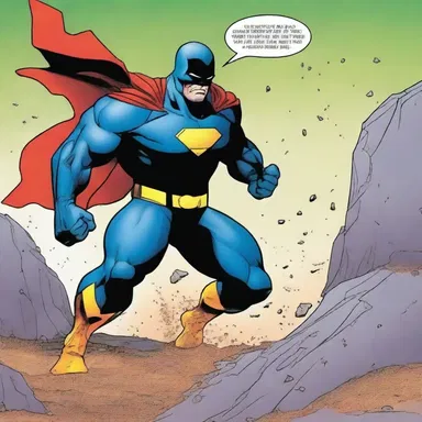 In the latest issue of the superhero comic, the villain uses pit-run gravel to create an impenetrable barrier.