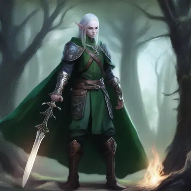 In the fantasy realm of Eluria, the dissident elves waged a battle against the oppressive dark lord.