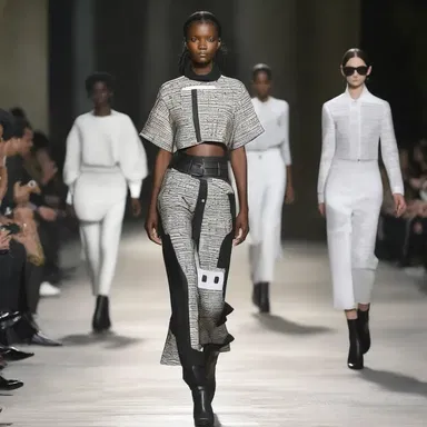 The fashion designer's latest collection was inspired by the rebellious spirit of dissidents throughout history.
