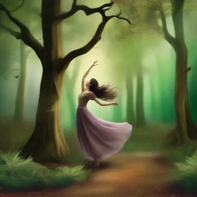 The enchanted forest was filled with yielding trees that swayed and danced with the wind.
