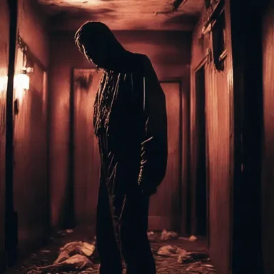 The yielding atmosphere in the haunted house intensified the horror and fear experienced by the characters.