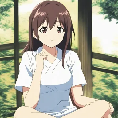 The main character's yielding nature allowed her to develop deep and meaningful relationships with other characters in the anime series.