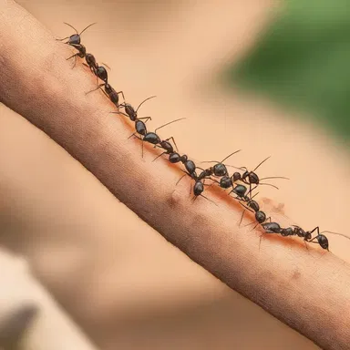 Why did the ants troop in single file? Because they didn't want to be accused of having an ant-i-social behavior!