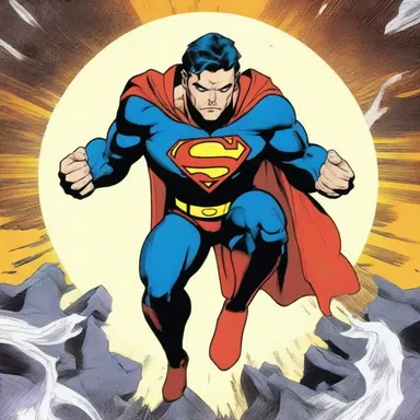 The protagonist's wavering between good and evil is a recurring theme in many superhero comics.