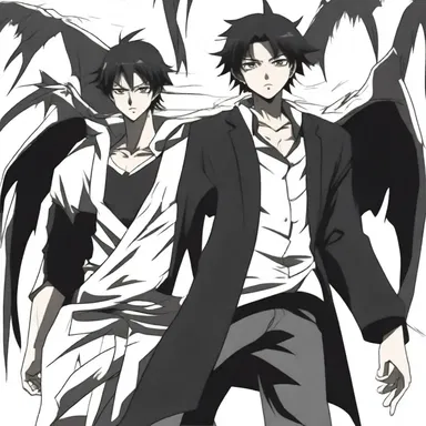 The main character in the anime series was known for his wavering between good and evil.