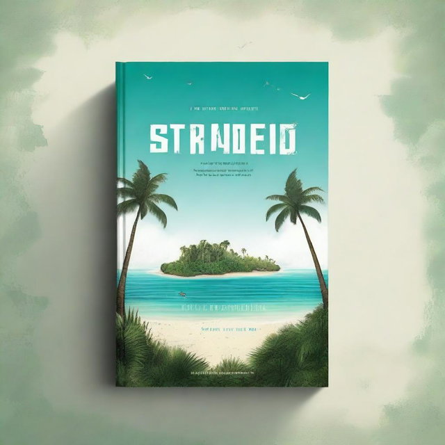 Stranded: A Captivating Book Cover Illustration