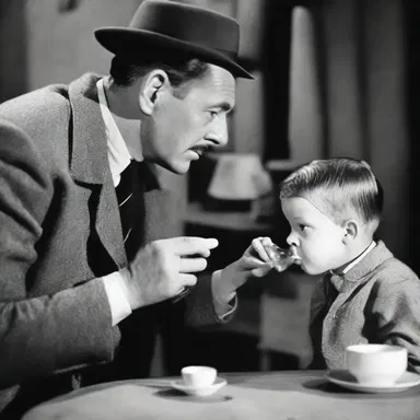 The suspenseful movie scene showed the detective carefully measuring out a tot of poison to add to the villain's drink, which would ultimately lead to his downfall.