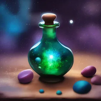 The enchanted potion required the protagonist to gather a secret ingredient: a tot of stardust collected from the far reaches of the universe.