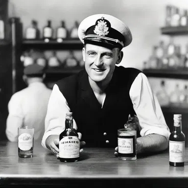 During World War II, British sailors were given a tot of rum each day to lift their spirits.