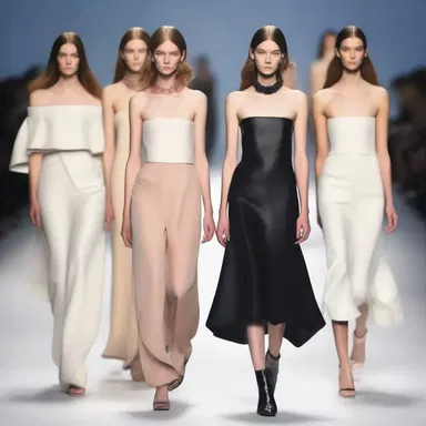 The fashion designer had to tot up the expenses of the show to determine the final cost of the collection.