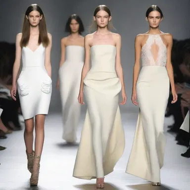 The fashion designer had to tot up the expenses of the show to determine the final cost of the collection.
