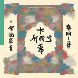 A high-quality digital art image featuring a book cover with the title '我告诉你名称'