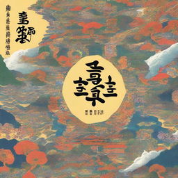 A high-quality digital art image featuring a book cover with the title '我告诉你名称'