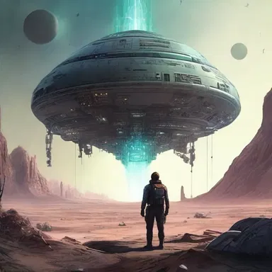 In the science fiction novel, the protagonist's hope for a better future ebbs as the story progresses.
