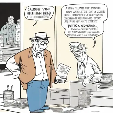 The humor in the comics begins to ebb as the artist runs out of ideas.