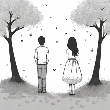 As their love grew stronger, their doubts and insecurities began to ebb away.