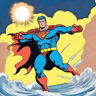 In the comic book, the superhero's power was to control the ebb and flow of time.
