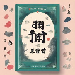 A high-quality digital art image featuring a book cover with the title '这是什么鬼'