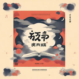 A high-quality digital art image featuring a book cover with the title '这是什么鬼'