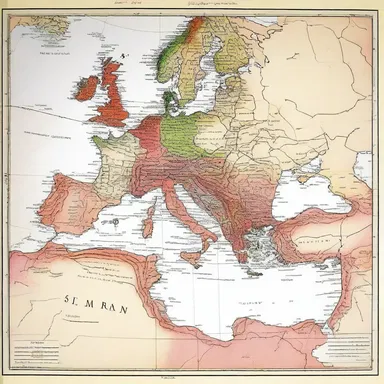 The Roman Empire's power started to ebb off in the 5th century, leading to its eventual collapse.
