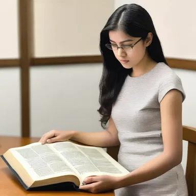 In order to prepare for her theology exam, she had to swot up on the different religious texts and doctrines.