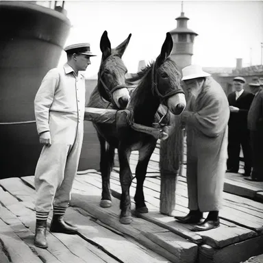 Why did the sailor bring a donkey to the dock? To keep the donkey boiler running while the ship was in port!