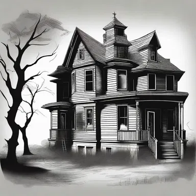 The protagonist entered the haunted house charily, aware of the potential dangers that lurked within.
