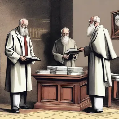 The hostile witness swore on their holy book, but their biased testimony against the opposing party was seen as unethical by the religious community.