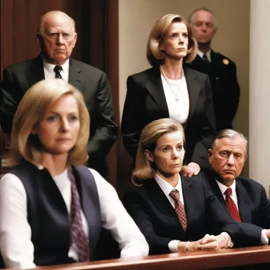 In the horror movie, the hostile witness revealed shocking and terrifying details about the opposing party that left everyone in the courtroom horrified.