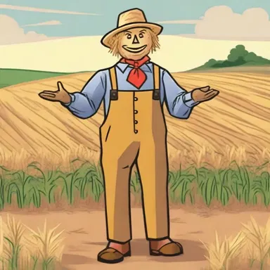 Why did the scarecrow become a successful bank manager? Because he was outstanding in his field, just like his agricultural colleague!