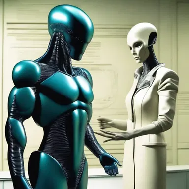 In a science fiction novel, the alien commander gave a turndown to the human's request for a peace treaty.