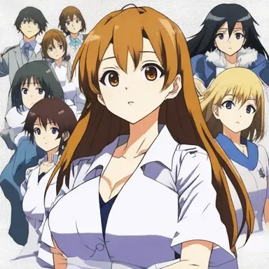 The anime series features strong language but avoids using dirty words to maintain a more PG rating.
