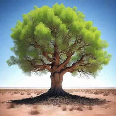 Set in a distant future, the crybaby tree is a rare plant revered for its ability to cure any illness in science fiction novels.