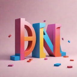 A 3D artistic rendering of the word 'SYED' with bold letters in a dynamic and vibrant setting.