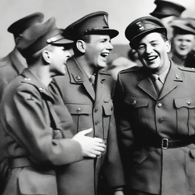 During World War II, soldiers often sang songs with rhythmicity to boost morale and maintain a sense of unity.