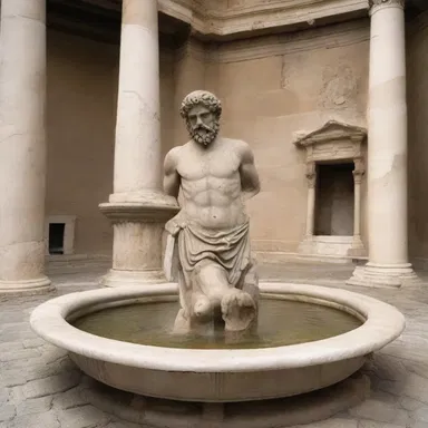 In ancient Rome, coins were often plopped into fountains as an offering to the gods.