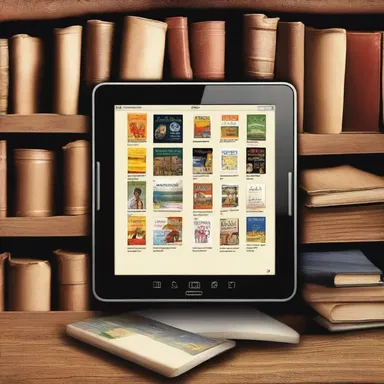 The convenience of e-books enables readers to access a vast library of books from the comfort of their own homes.