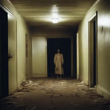 The horror movie took a terrifying turn when the protagonist found themselves trapped in a haunted convenience.